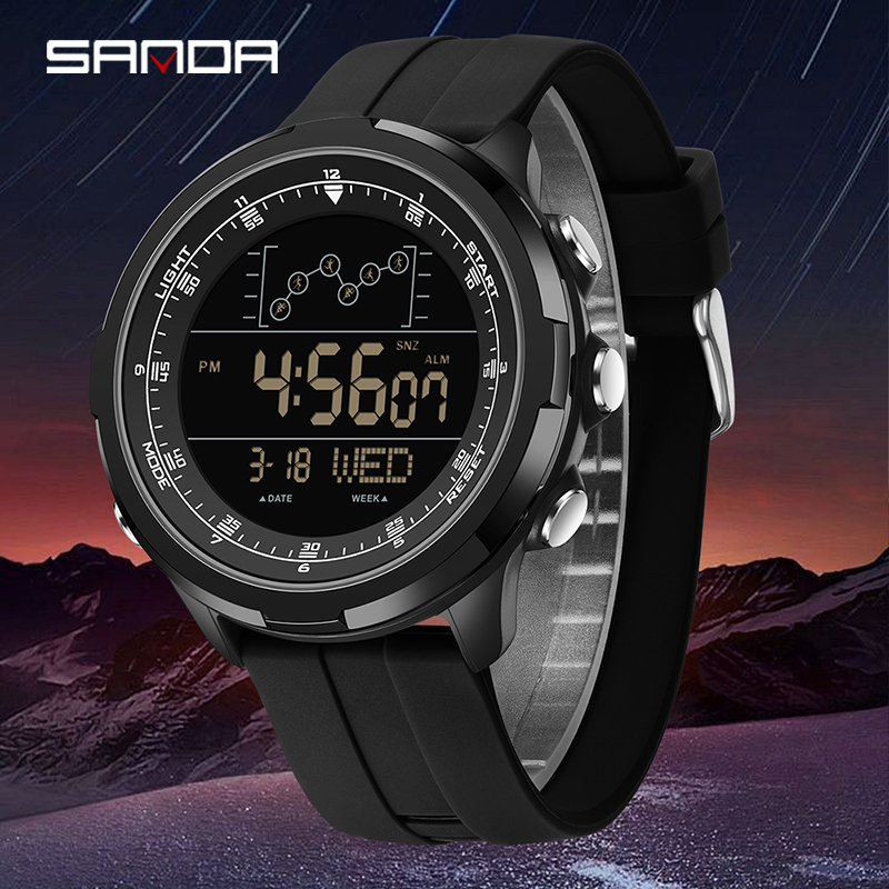 Electronics Gadgets For Men - SANDA Digital Watch Men Military Army