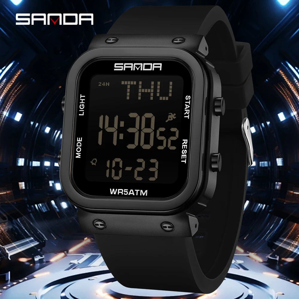 Electronics Gadgets For Men - SANDA Digital Watch Men Military Army