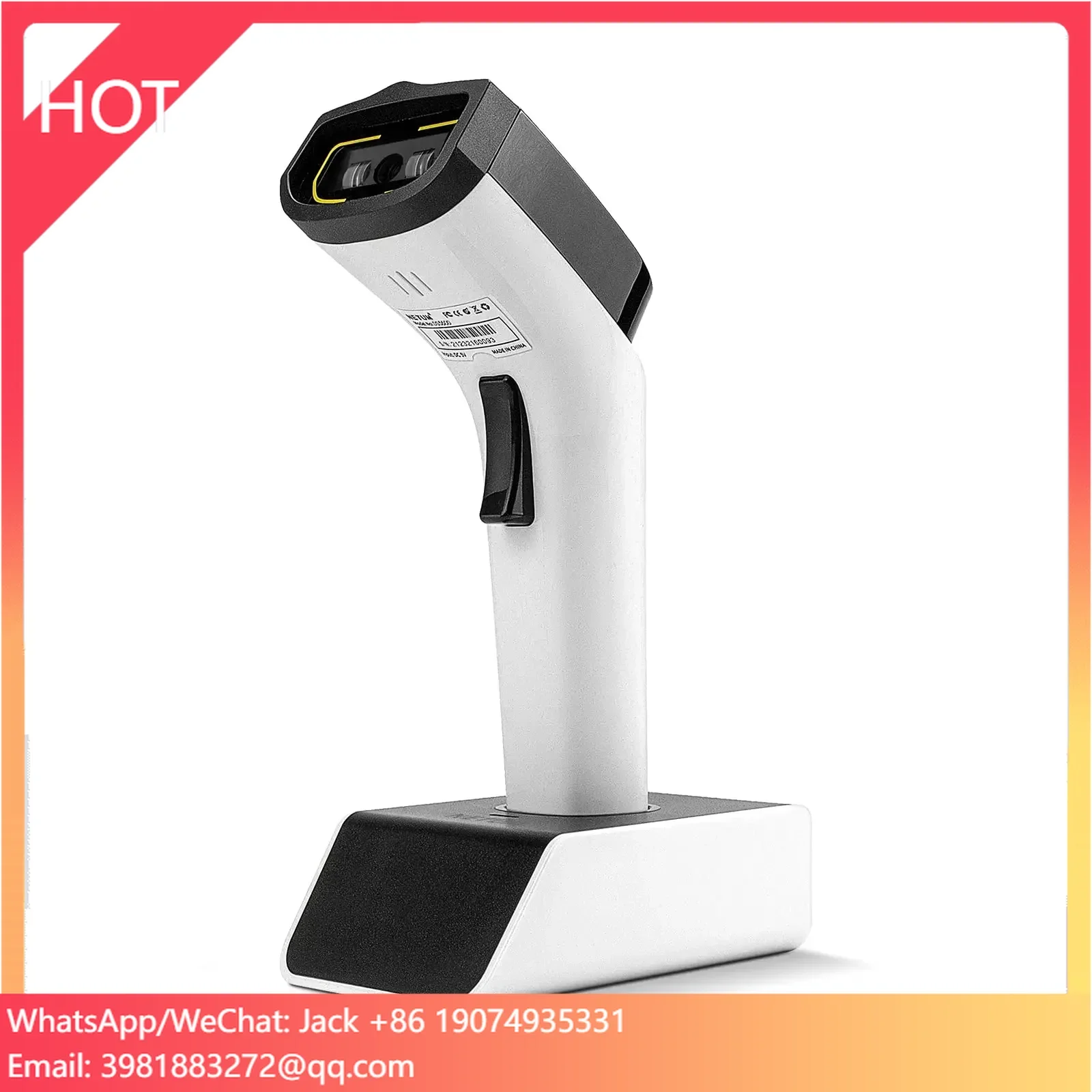 Barcode Scanner Wireless - NETUM DS8100 Blue Tooth 13.56MHz HF