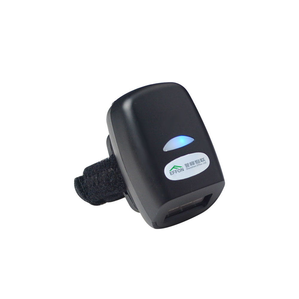 Barcode Scanner Wireless - Effon FS03 Wireless Finger Ring Barcode