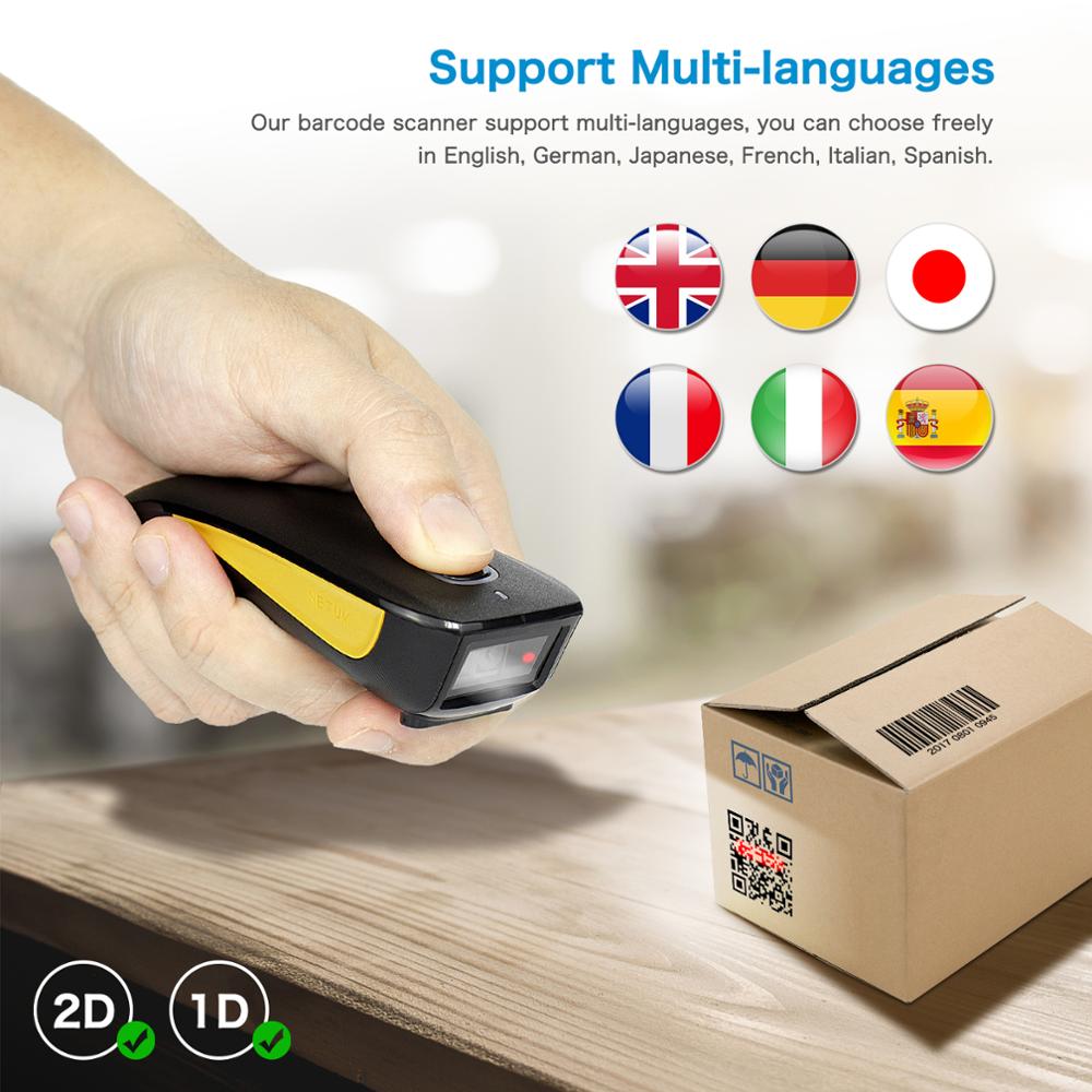 NETUM C750 Bluetooth 2D Barcod - Barcode Scanner Wireless ulasan dan harga