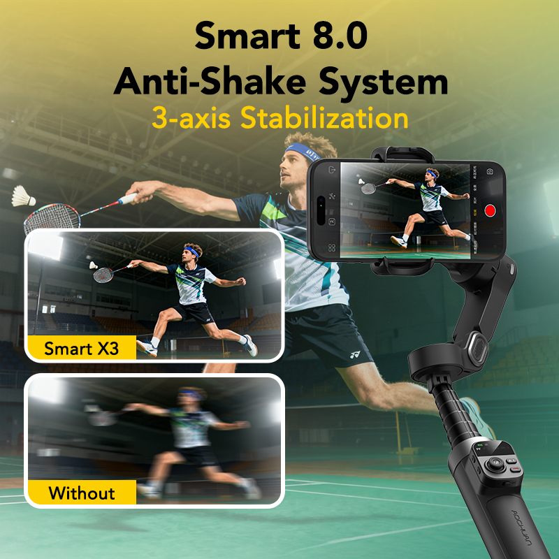 AOCHUAN Smart X3 360° Pan Rota - Auto Tracking Tripod ulasan dan harga