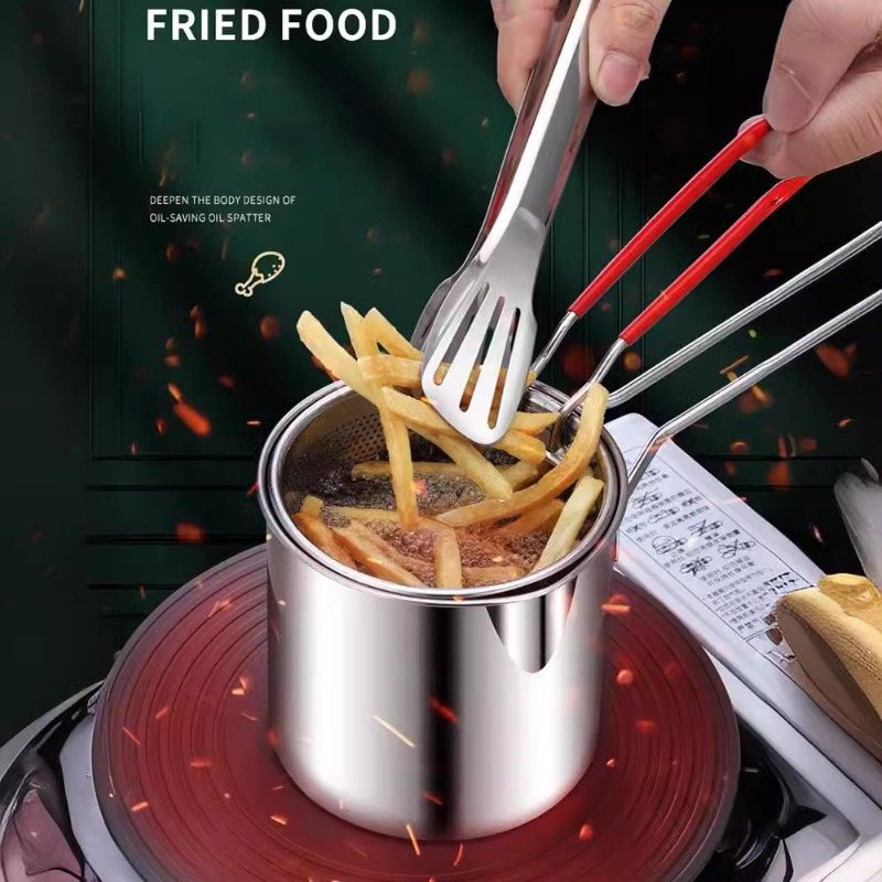 304 Stainless Steel Deep Fryer - Kitchen Electronics Gadgets ulasan dan harga