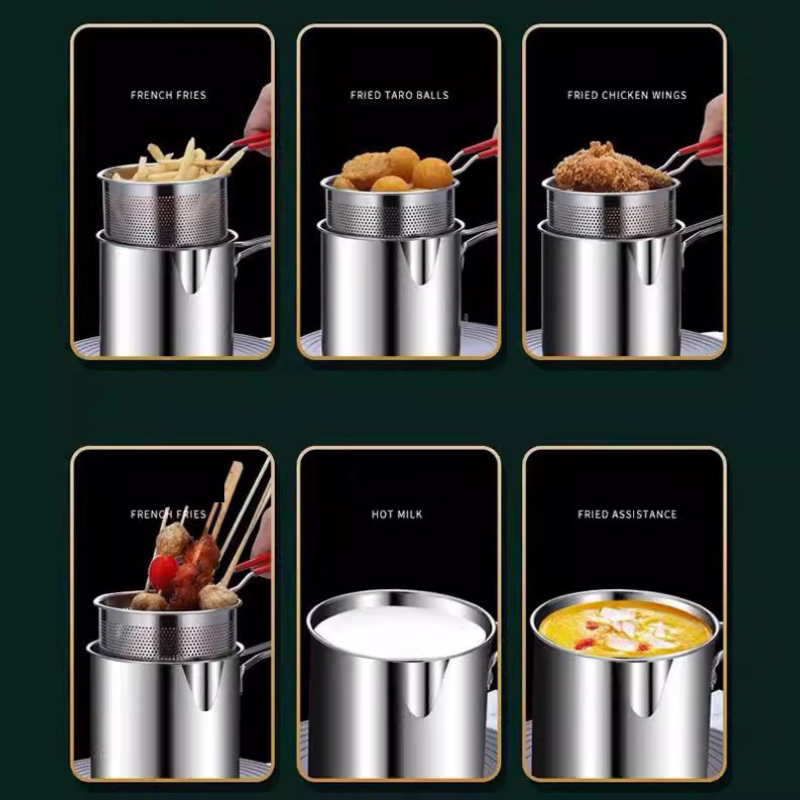 304 Stainless Steel Deep Fryer - Kitchen Electronics Gadgets ulasan dan harga
