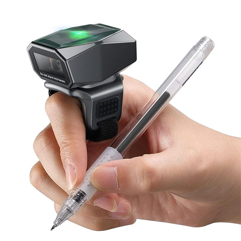 Eyoyo Ring Finger 2D Mini Pock - Barcode Scanner Wireless ulasan dan harga