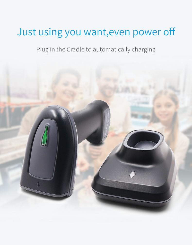 Wireless Barcode Scanner with  - Barcode Scanner Wireless ulasan dan harga