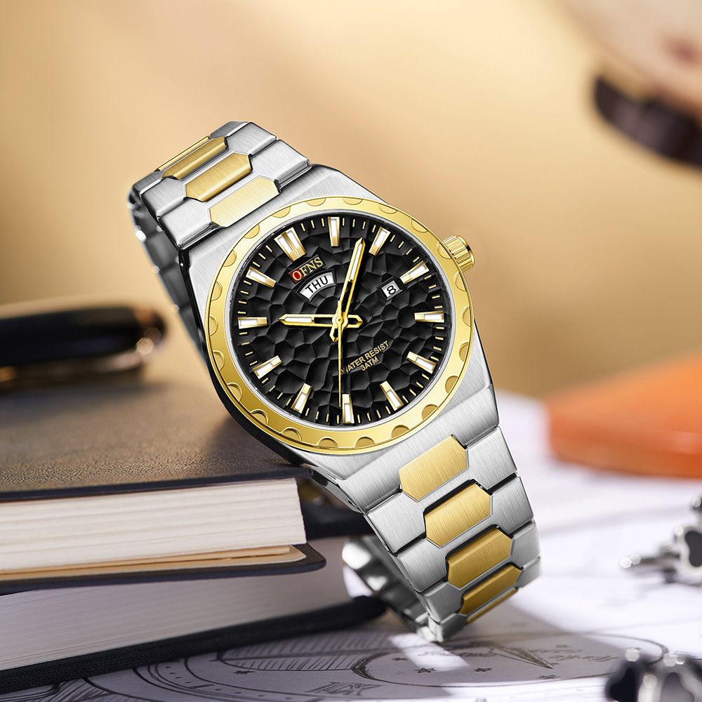 OFNS Business Men Clock Quartz - Electronics Gadgets For Men ulasan dan harga