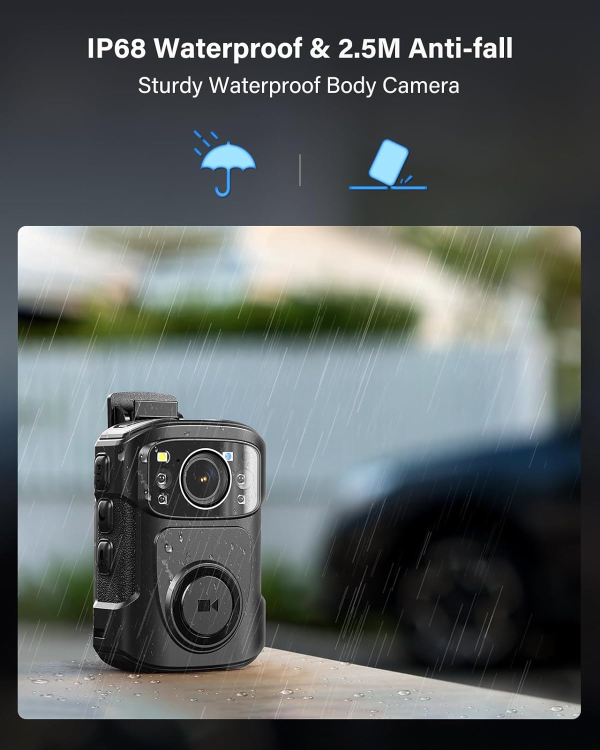 BOBLOV B4K5 4K Body Cam IP68 G - Compact Camera Mirrorless ulasan dan harga