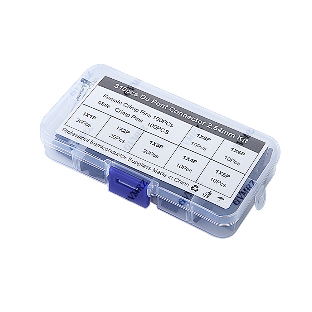 310PCS/BOX 2.54mm Male+Female  - Diy Electronics Gadgets ulasan dan harga