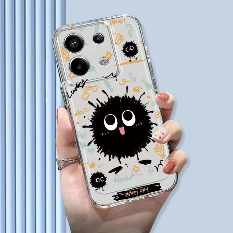 Cute Coal Ball Pattern For Xia - Xiaomi Poco X6 ulasan dan harga