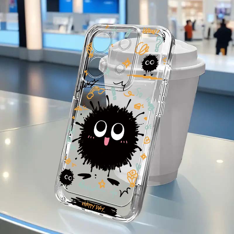 Cute Coal Ball Pattern For Xia - Xiaomi Poco X6 ulasan dan harga