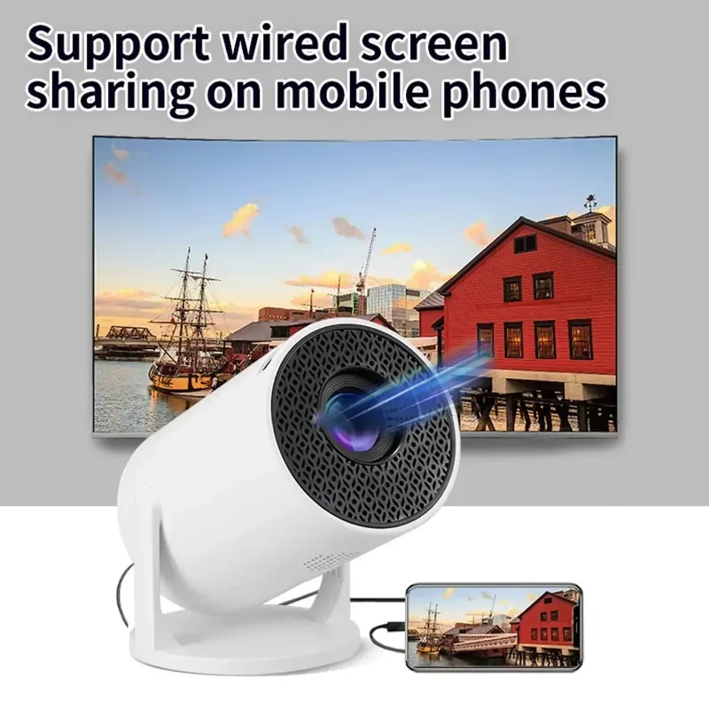2026 New Projector 4K Android  - Mini Projector Portable ulasan dan harga