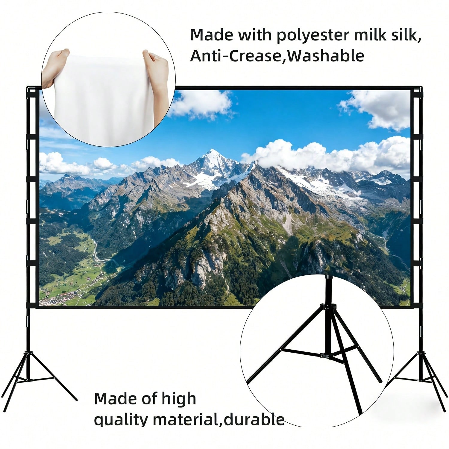 XBJ 100 Inch 4K Ultra HD Proje - Mini Projector Portable ulasan dan harga