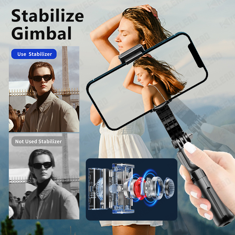 TOKQI Gimbal Stabilizer Anti-S - Auto Tracking Tripod ulasan dan harga