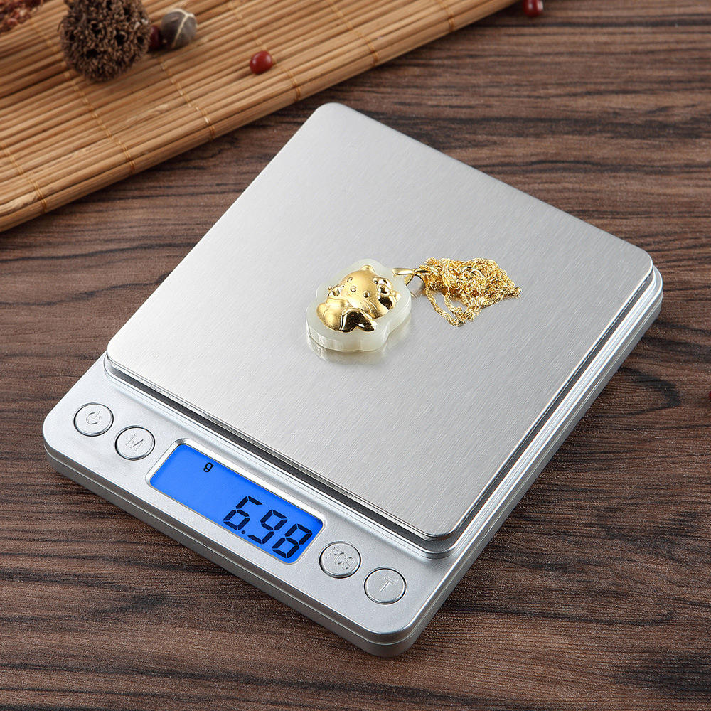 LCD Digital Jewelry Scale 3kg  - Kitchen Electronics Gadgets ulasan dan harga