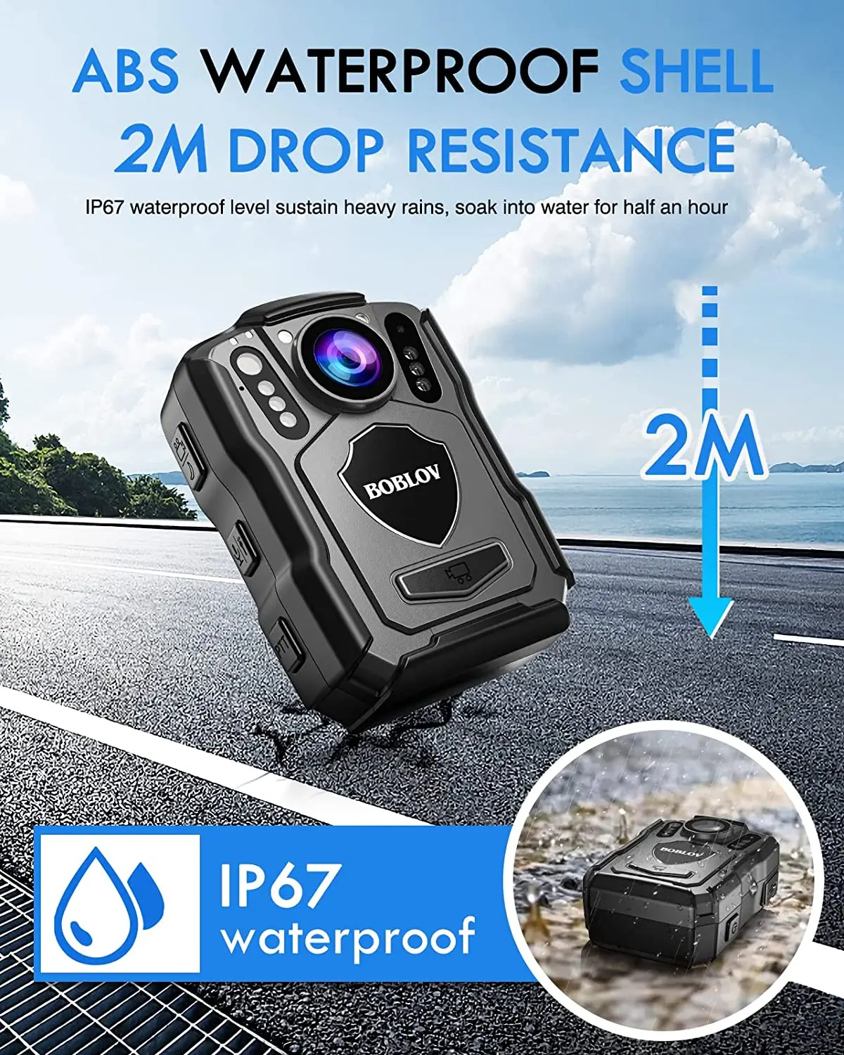 BOBLOV M5 Police Body Camera w - Compact Camera Mirrorless ulasan dan harga