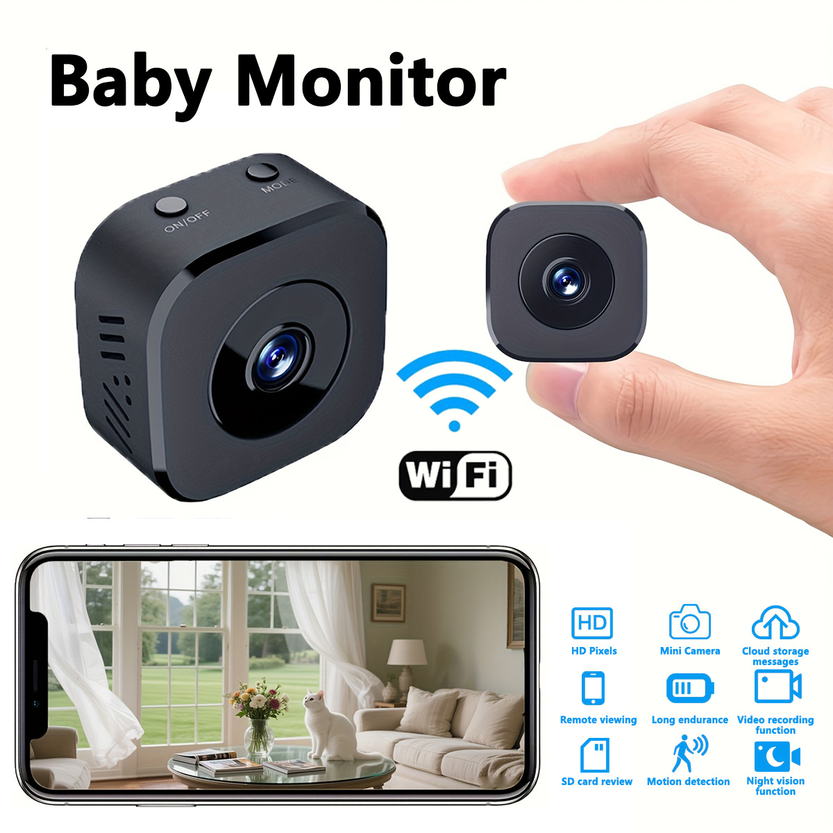 1080P HD Mini WiFi Camera Indo - Compact Camera Mirrorless ulasan dan harga
