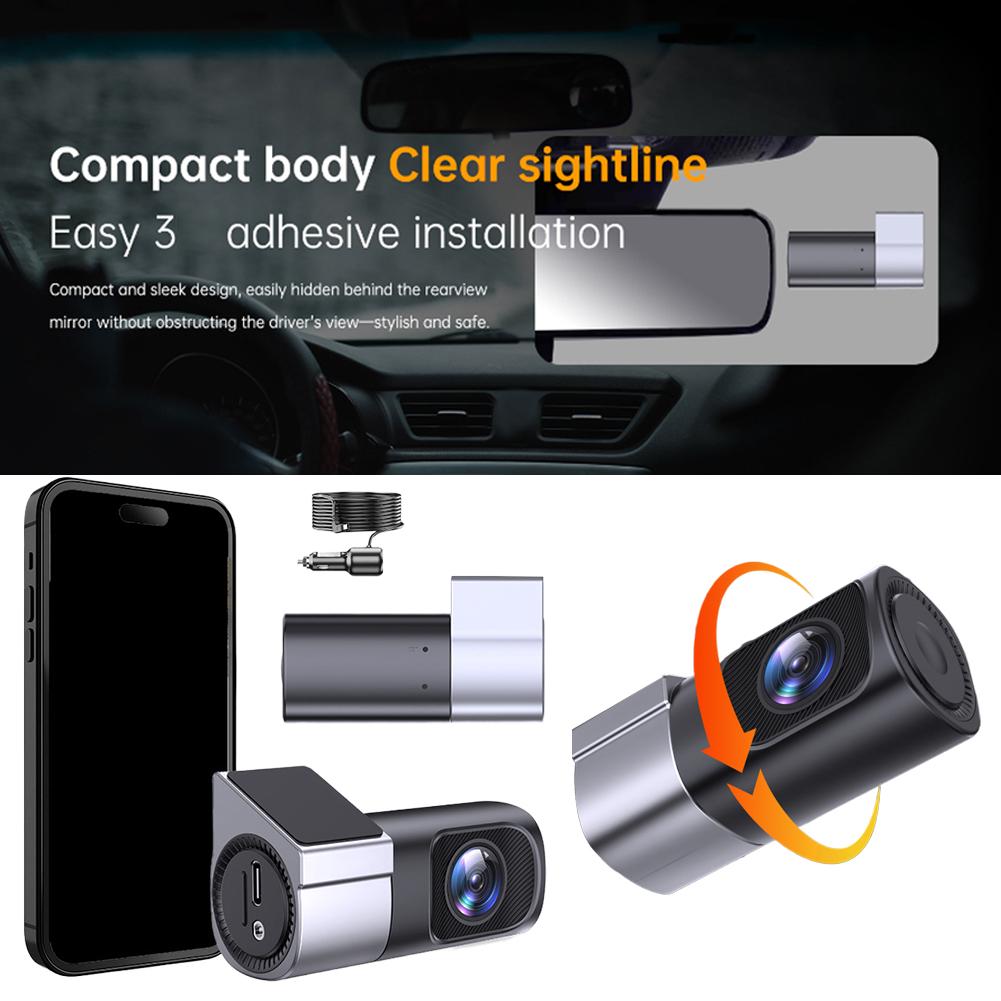 HD 1080P Car Dashcam With Nigh - Compact Camera Mirrorless ulasan dan harga