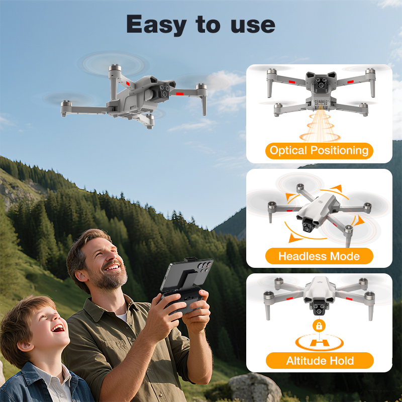 L017 Pro Drone Mini Foldable Q - Electronics And Gadgets With P ulasan dan harga