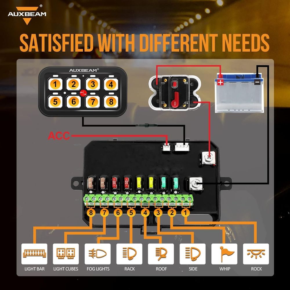 8 Gang Switch Panel BA80 Autom - Electronics & Gadgets Starting With D ulasan dan harga