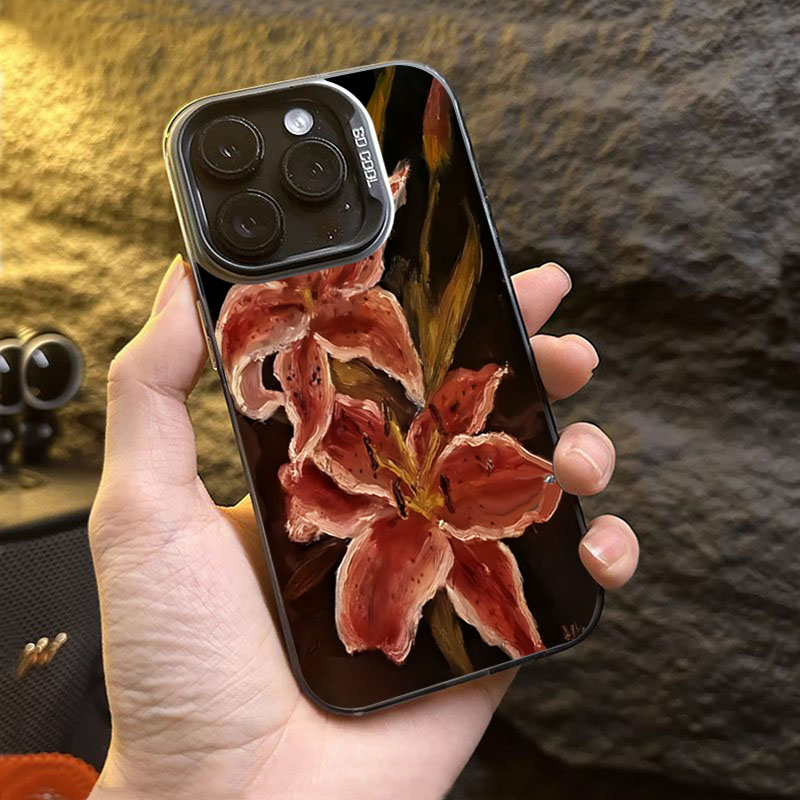 Oil Painting Lily Flower Retro - Xiaomi Poco X6 ulasan dan harga