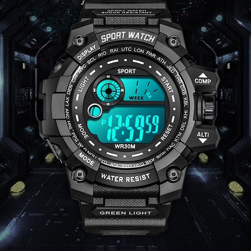 Digital Children's Watches Spo - Electronics Gadgets For Men ulasan dan harga