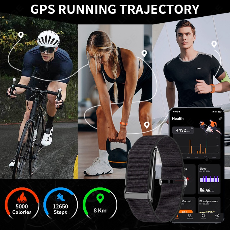 LIGE 100+ Sport Fitness Tracke - Electronics Gadgets For Men ulasan dan harga