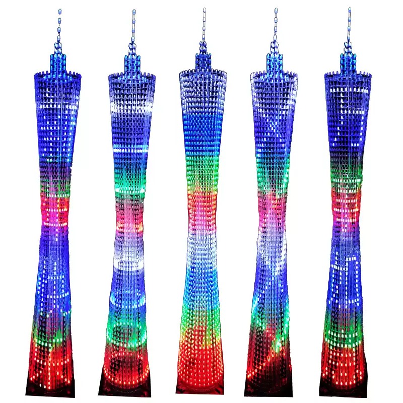 64 Layers Canton Tower DIY Ele - Diy Electronics Gadgets ulasan dan harga
