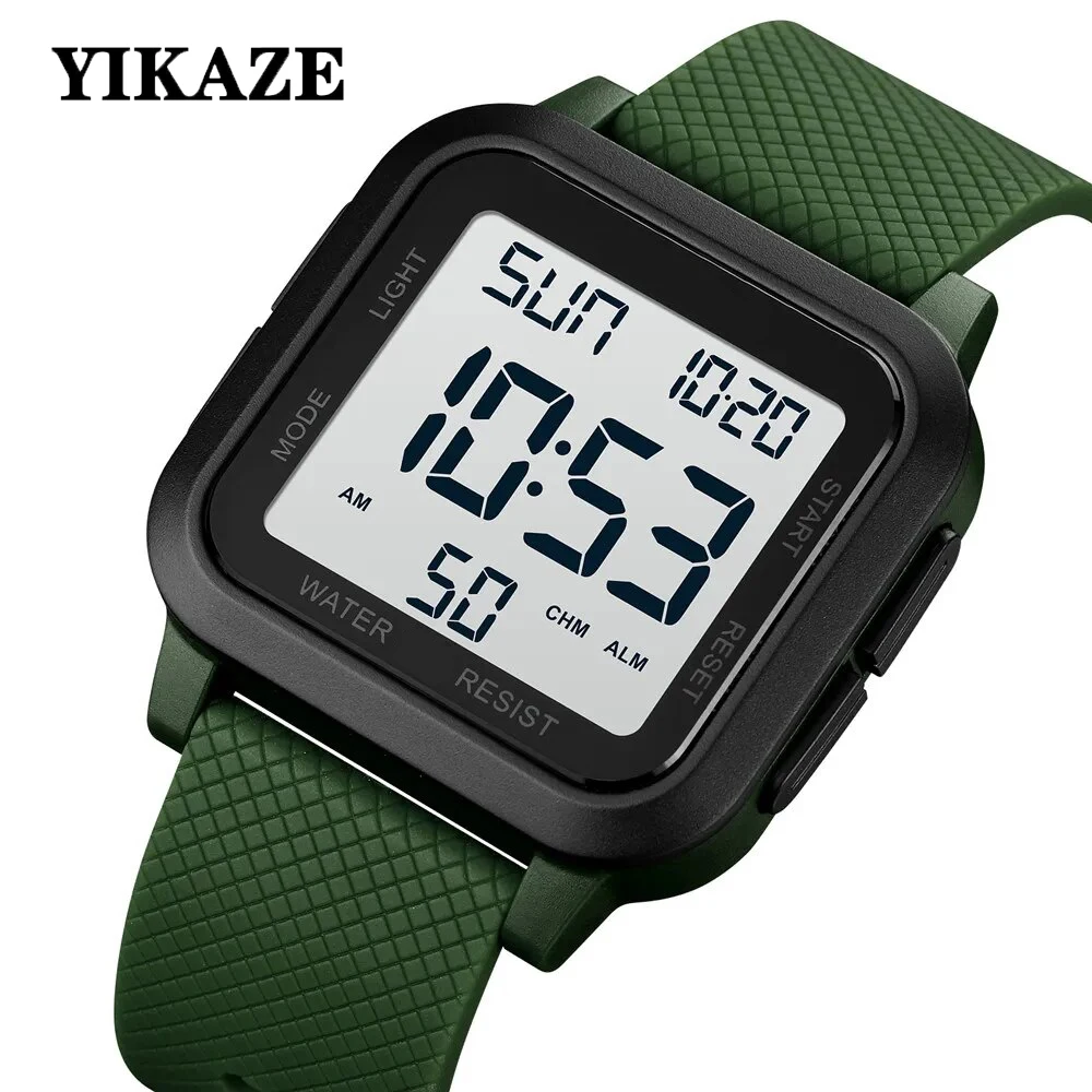 YIKAZE Men's Sports Watches Wa - Electronics Gadgets For Men ulasan dan harga