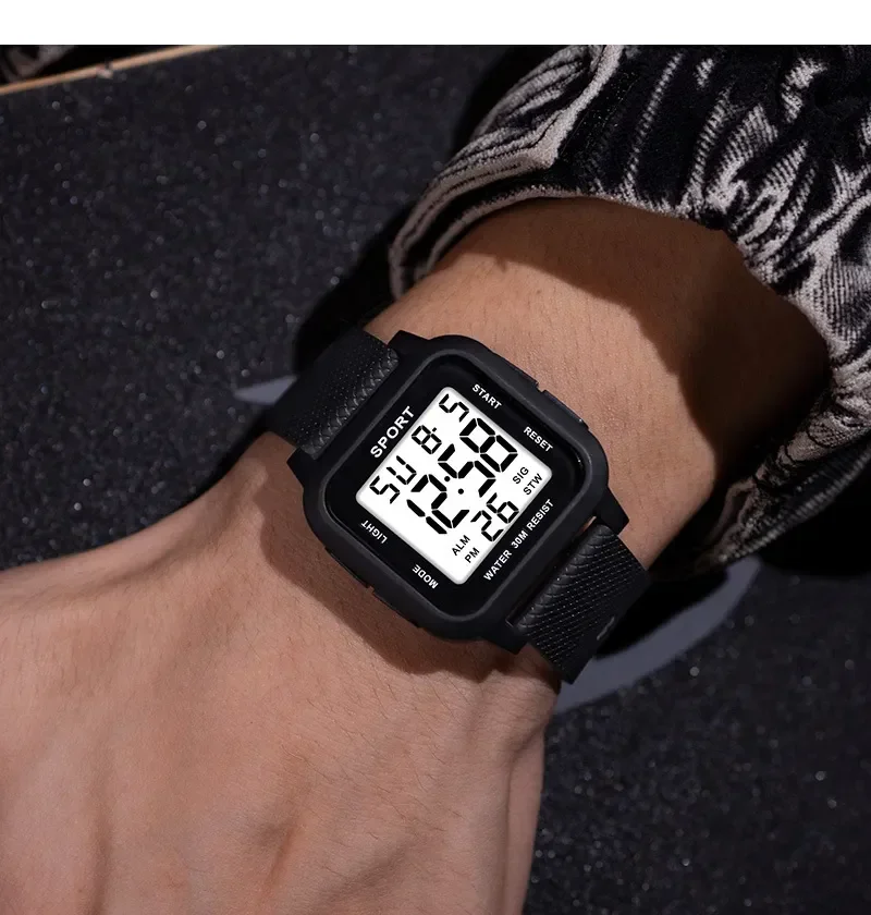 YIKAZE Men's Sports Watches Wa - Electronics Gadgets For Men ulasan dan harga